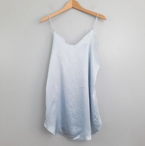 Lady Cameo Light Blue Spaghetti Strap Nightie
